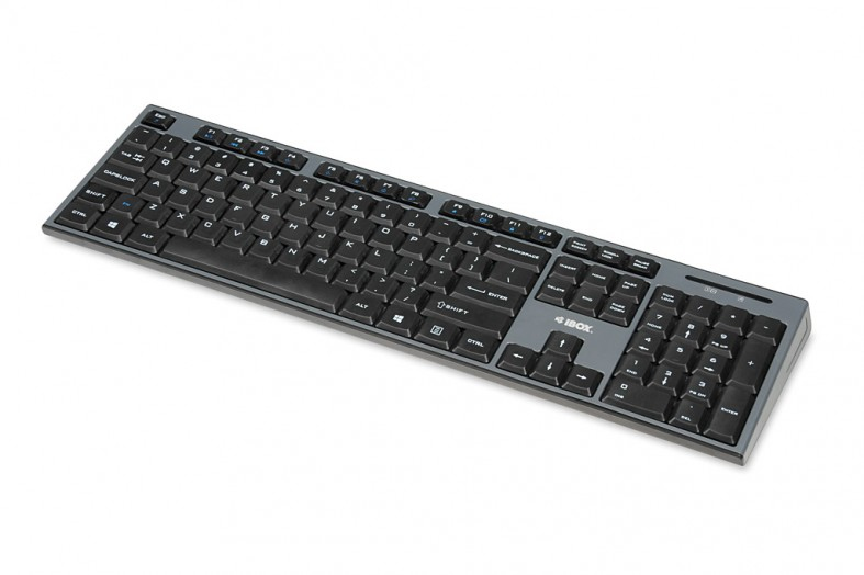 iBox DESKTOP KIT PRO Tastatur Maus enthalten QWERTY Schwarz