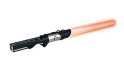 PowerA Darth Vader Lightsaber, Wii Mehrfarbig Bluetooth Speziell