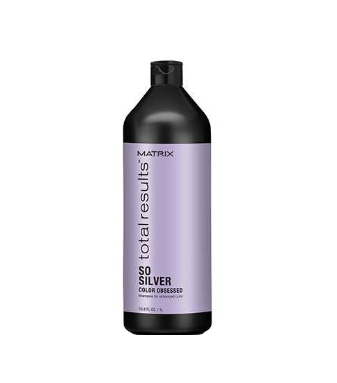 Matrix Total Results So Silver 1000 ml Shampoo Professionell Frauen
