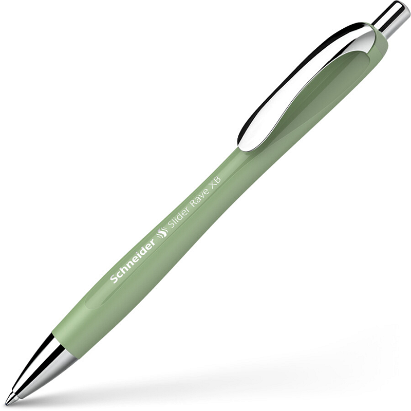 Schneider AG Slider Rave Blau Clip-on-Einziehkugelschreiber Extradick 1 Stück(e)