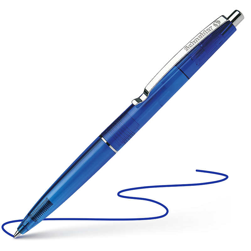 Schneider AG K 20 Icy Colours Blau Clip-on-Einziehkugelschreiber Medium 20 Stück(e)