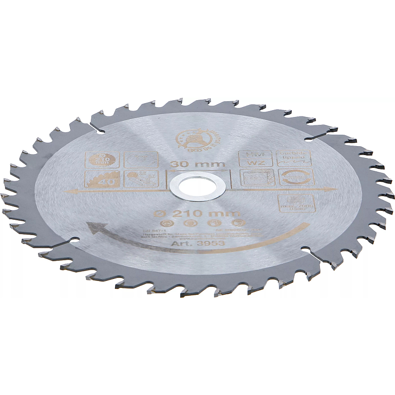BGS technic Carbide Tipped Circular Saw Blade