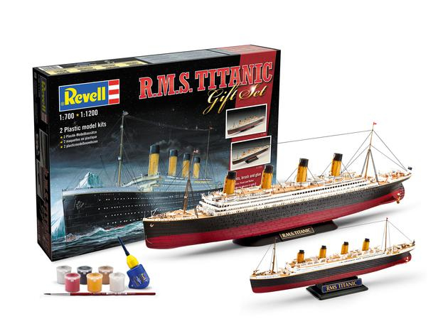 Revell R.M.S. Titanic Passagierschiff-Modell Montagesatz 1:1200