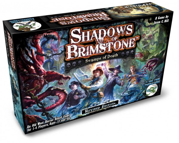Pegasus Shadows of Brimstone: Swamps of Death Brettspiel Reisen/Abenteuer
