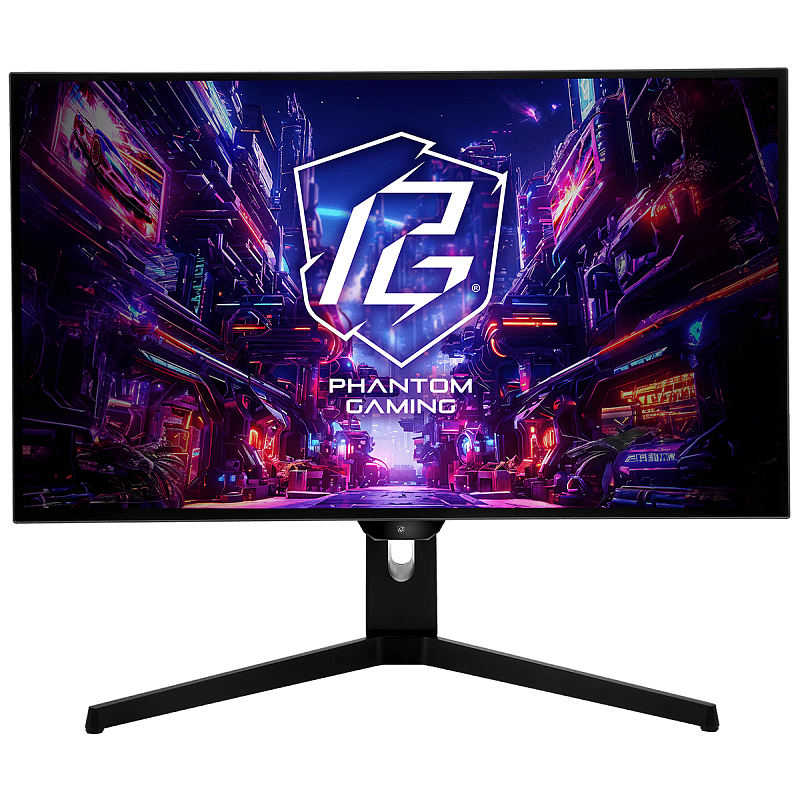Asrock PGO27QFS Computerbildschirm 68,6 cm (27") 2560 x 1440 Pixel Quad HD OLED Tisch Schwarz