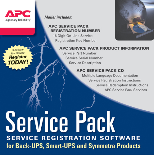 APC Service Pack 1 Year Extended Warranty 1 Lizenz(en) 1 Jahr(e)