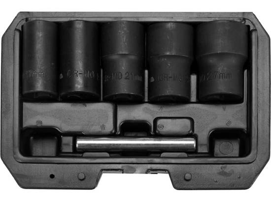 Yato YT-06032 Schrauben- / Bolzenabzieher 6 Stück(e) Schraubenausdrehersatz Schwarz