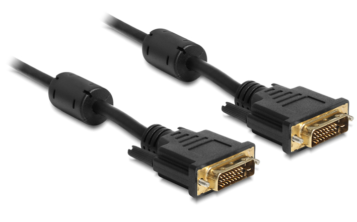 DeLOCK 83191 DVI-Kabel 3 m DVI-D Schwarz