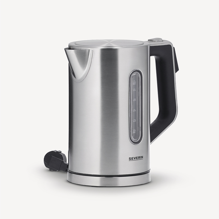 Severin 3418000 Wasserkocher 1,7 l 3000 W Schwarz, Edelstahl
