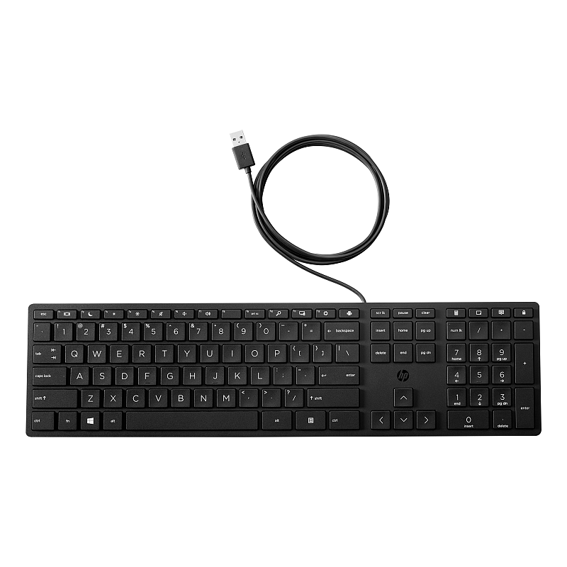 HP 320K-Tastatur für Desktop-PC, kabelgebunden