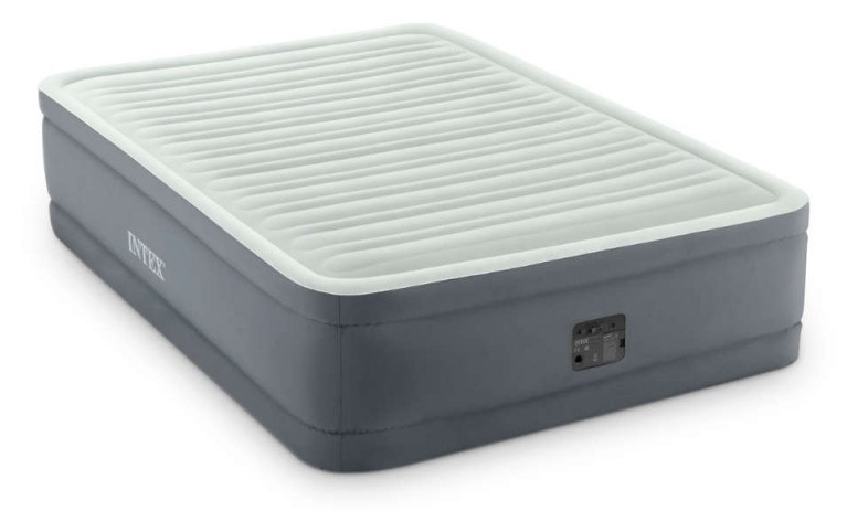 Intex 64906NP Luftmatratze Doppelmatratze Hellgrau Unisex