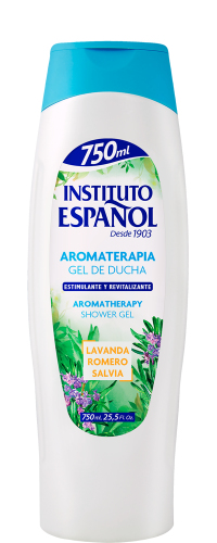Instituto Español Aromaterapia 750 ml Duschgel Körper Lavendel, Rosmarin, Salbei