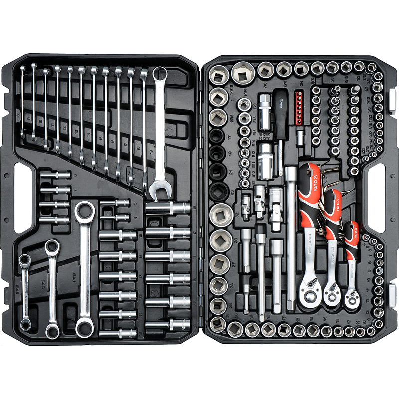 Yato YT-38811 Steckschlüssel Steckschlüssel-Set 150 Stück(e)