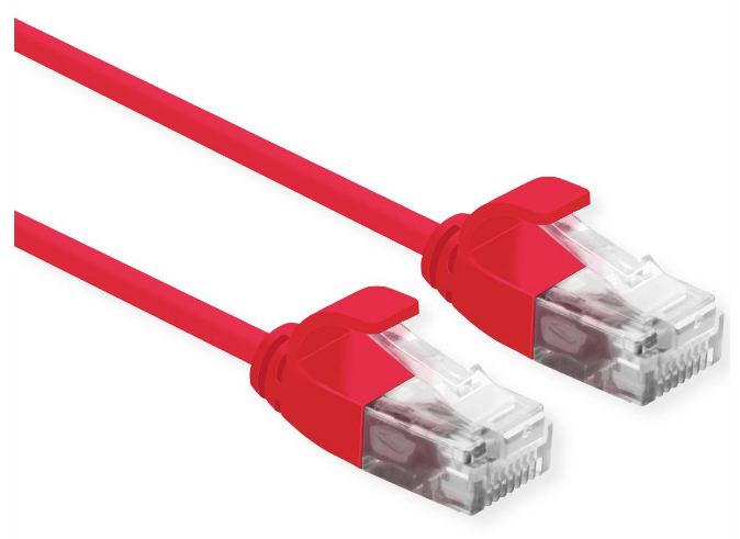 ROLINE 21.15.3914 Netzwerkkabel Rot 1,5 m Cat6a U/UTP (UTP)