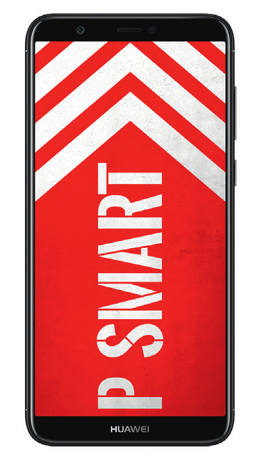 Huawei P smart 14,3 cm (5.65") Hybride Dual-SIM Android 8.0 4G Mikro-USB 3 GB 32 GB 3000 mAh Schwarz