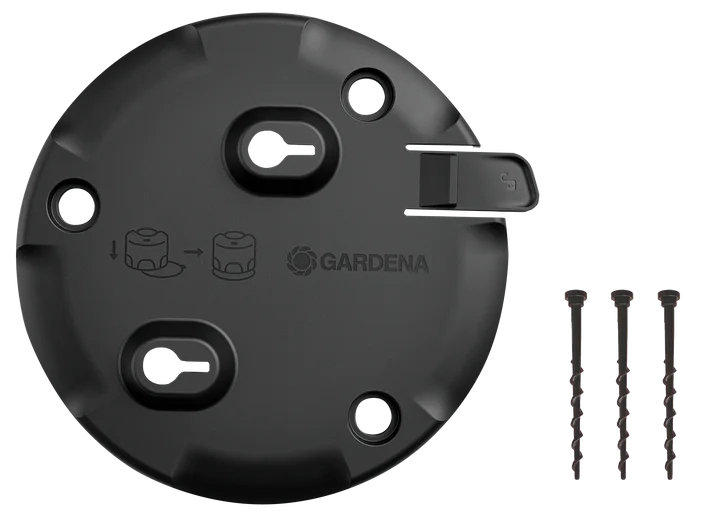 Gardena 16022-20 Kreisförmige Wassersprinkler Schwarz