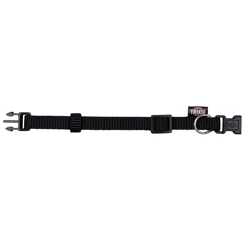 TRIXIE 20141 Hunde- /Katzenhalsband Schwarz Nylon XS-S Hund Standardkragen