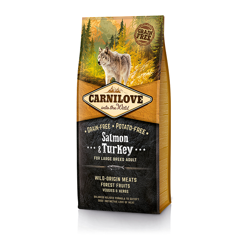 CARNILOVE 508952 1,5 kg Adult Lachs, Truthahn