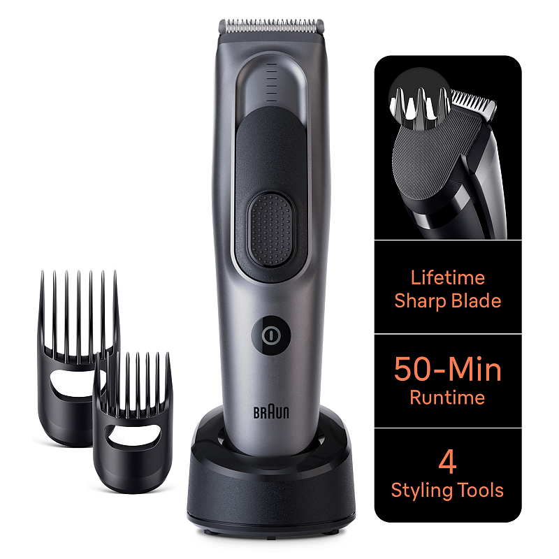 Braun HC7390 Schwarz, Grau 17 Nickel-Metallhydrid (NiMH)