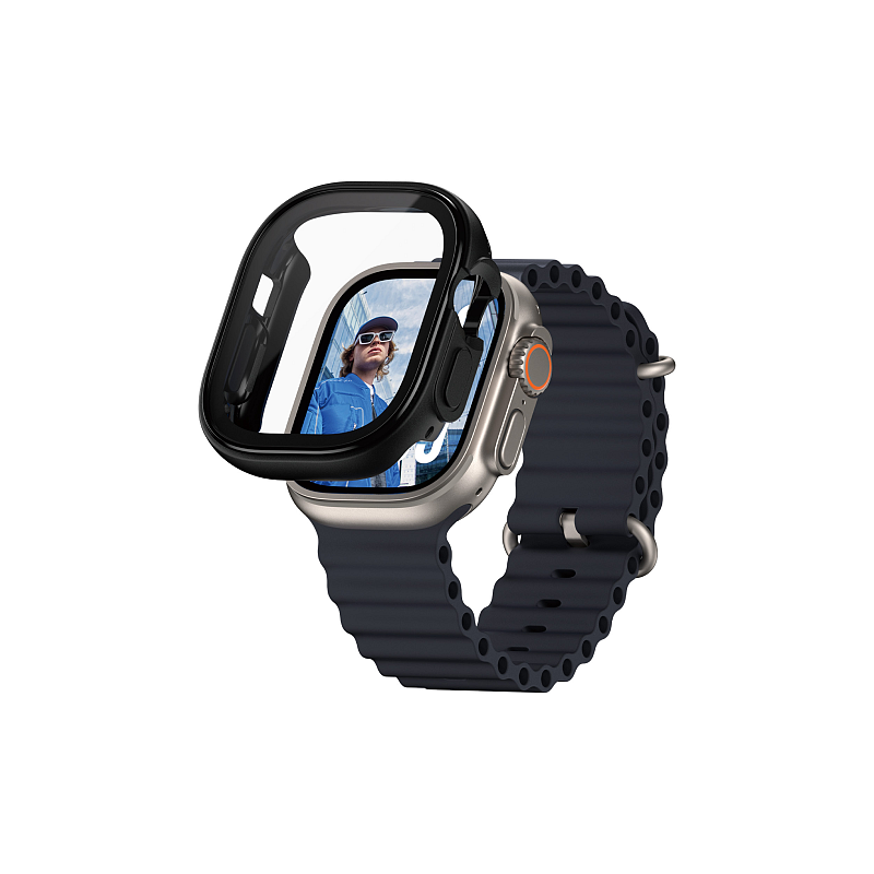 PanzerGlass ® Case Full Body Schwarz Apple Watch Ultra 3 | Ultra 2 | Ultra | 49mm