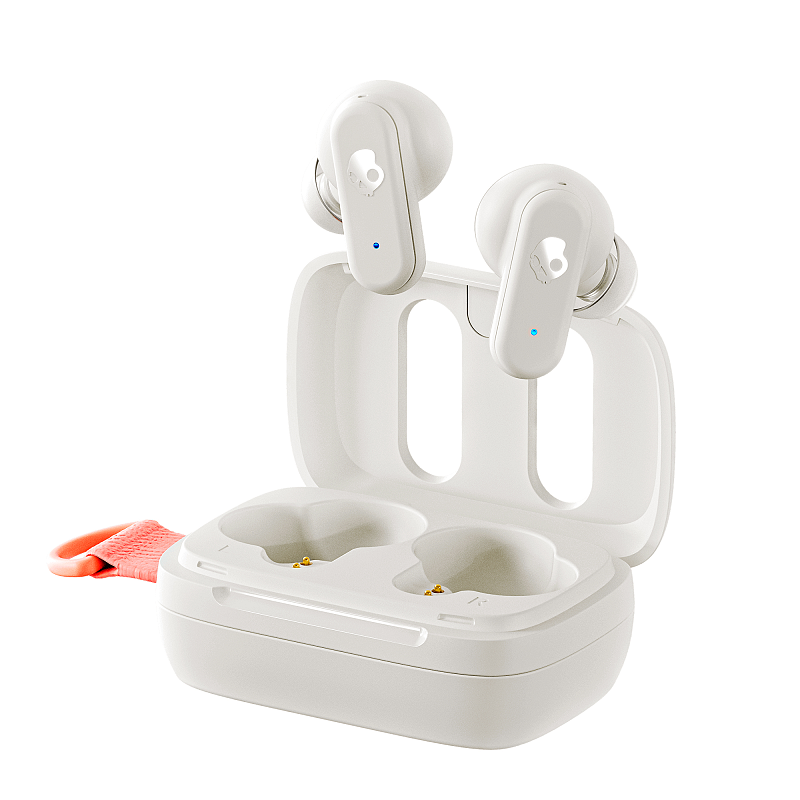 Skullcandy Dime 3 Kopfhörer True Wireless Stereo (TWS) im Ohr Anrufe/Musik/Sport/Alltag Bluetooth Elfenbein