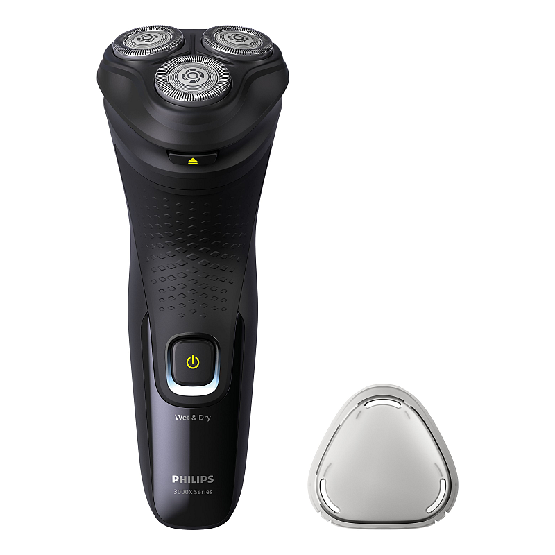 Philips X3021/00 Elektrorasierer Rotationstrasierer Trimmer Schwarz