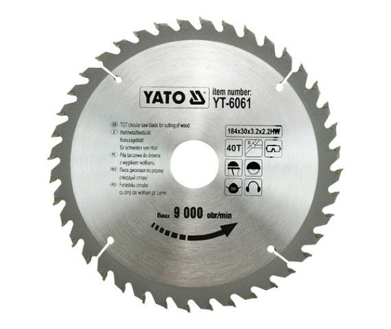 Yato YT-6061 Kreissägeblatt 18,4 cm 1 Stück(e)