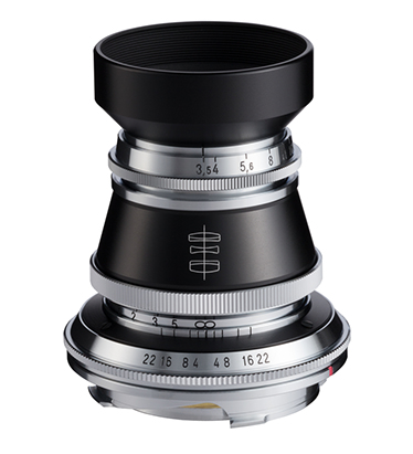 Voigtländer VM 50 mm F3.5 Heliar Schwarz, Silber