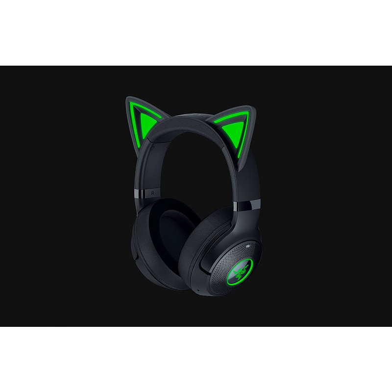 Razer Kraken Kitty V2 BT Kopfhörer Kabellos Kopfband Gaming Bluetooth Schwarz