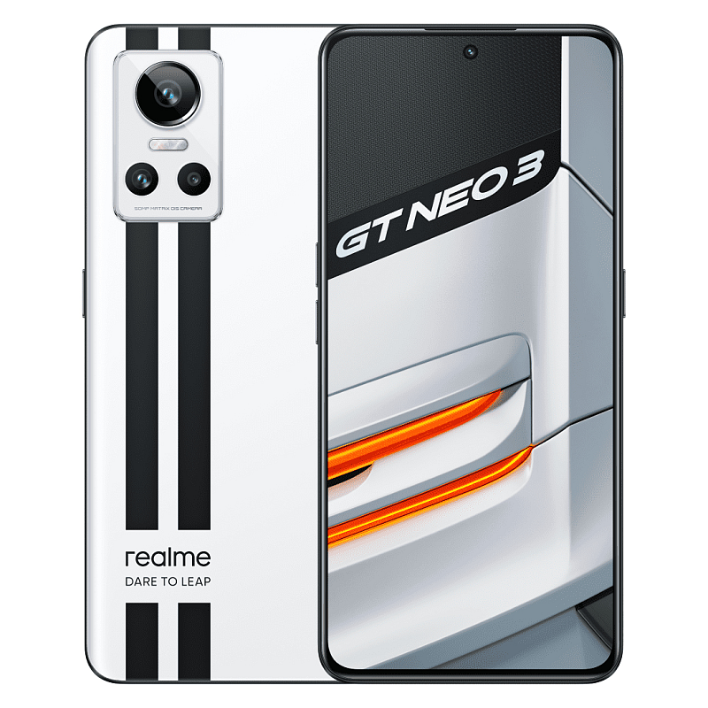 realme GT Neo 3 17 cm (6.7") Dual-SIM Android 12 5G USB Typ-C 8 GB 256 GB 5000 mAh Weiß