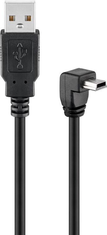 Goobay 4040849939716 USB Kabel USB 2.0 1,8 m USB A Mini-USB B Schwarz