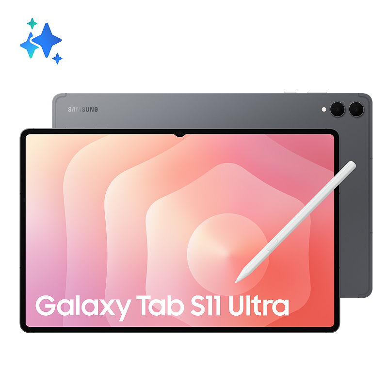 Samsung Galaxy Tab S11 Ultra 256 GB 37,1 cm (14.6") 12 GB Wi-Fi 7 (802.11be) Grau