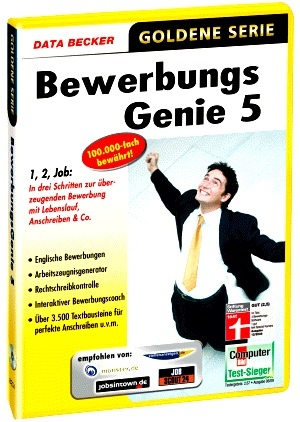 Data Becker Bewerbungs-Genie 5 Textverarbeitung (WP) Deutsch