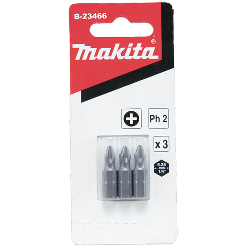 Makita B-24527 Schraubenziehereinsatz 3 Stück(e)