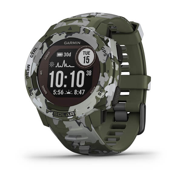 Garmin Instinct Solar Camo Edition MIP Digital 128 x 128 Pixel Camouflage GPS