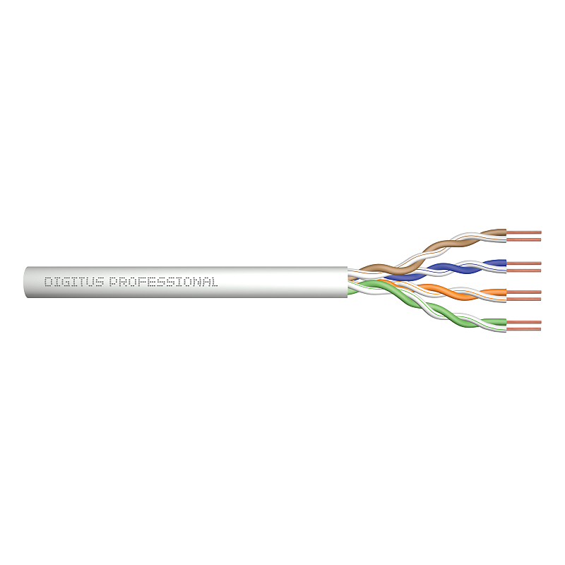 Digitus ASSNET100 CAT 5e U/UTP Datenkabel - Verlegekabel, 305 m, Eca