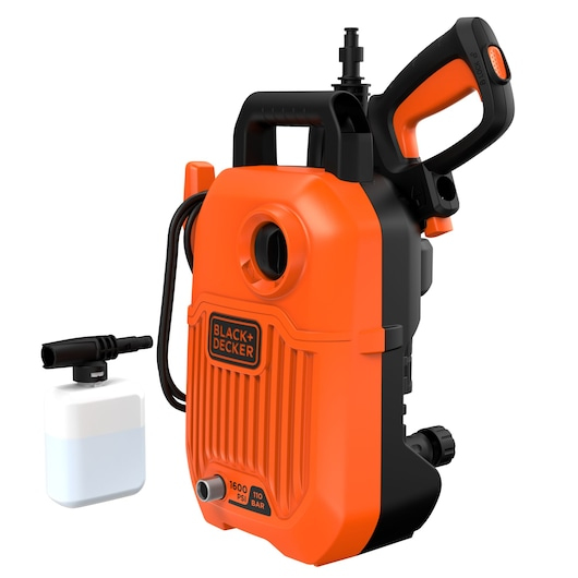Black & Decker BEPW1300-QS Hochdruckreiniger Kompakt Elektro 312 l/h Orange