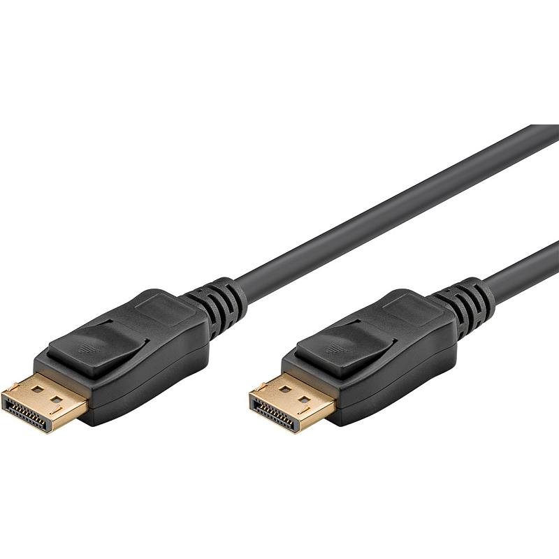 Goobay 74752 DisplayPort-Kabel 2 m Schwarz