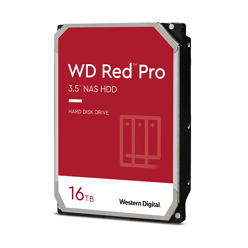 Western Digital Red Pro Interne Festplatte 16 TB 7200 RPM 512 MB 3.5" SATA