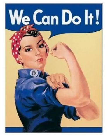 Nostalgic Art We Can Do It Kühlschrankmagnet Metall Mehrfarbig 1 Stück(e)