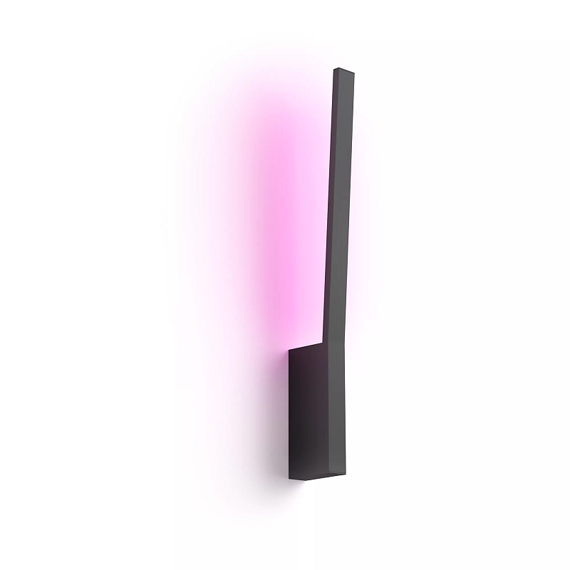 Philips Hue White and Color ambiance Liane Wandleuchte schwarz