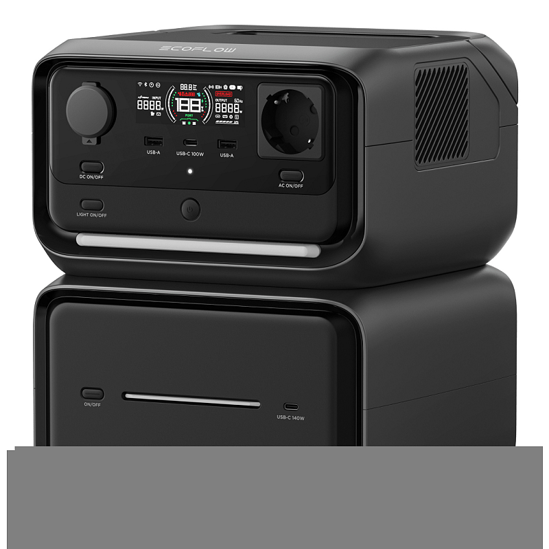 EcoFlow River 3 Max Plus Tragbare Power Station Lithium-Eisen-Phosphat (LiFePO4) 4,7 kg