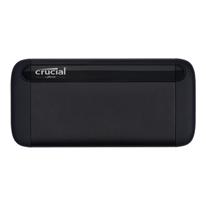 Crucial X8 2 TB USB Typ-C 3.2 Gen 2 (3.1 Gen 2) Schwarz