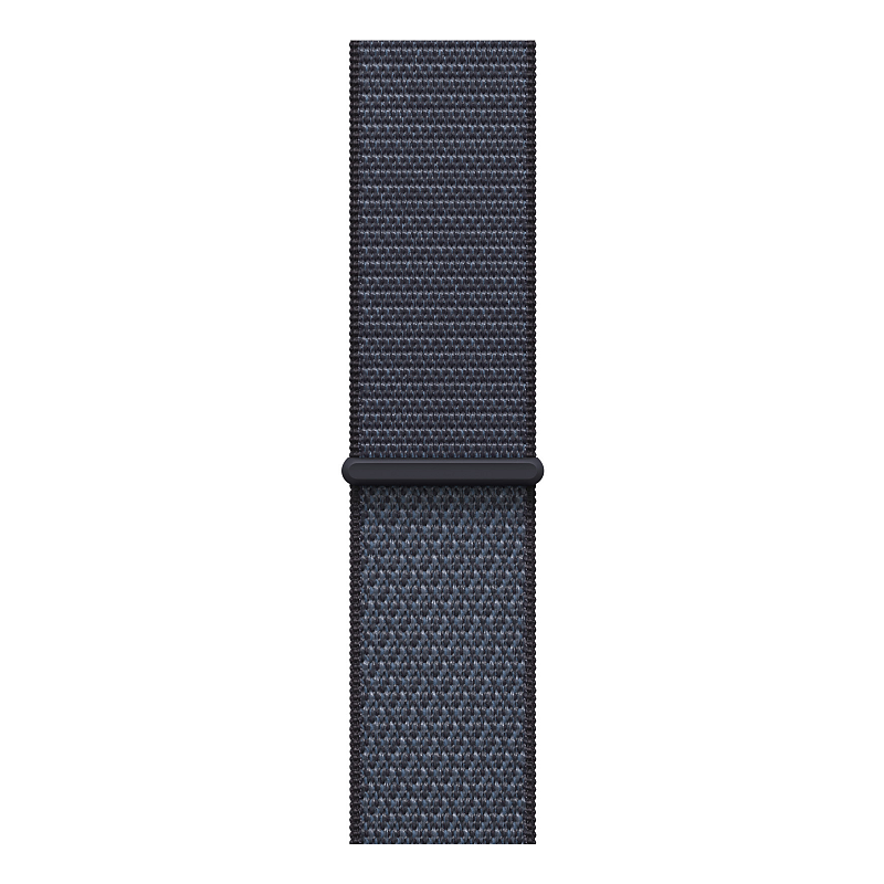 Apple MFF64ZM/A Intelligentes tragbares Accessoire Band Blau Nylon, Recyceltes Polyester, Spandex