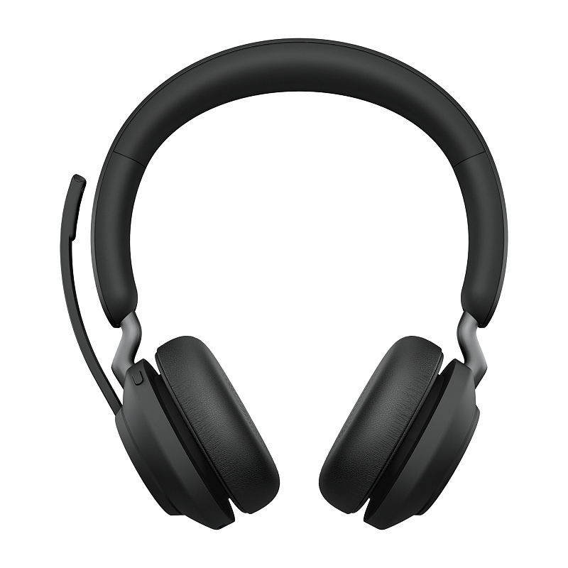 Jabra Evolve2 65 Kopfhörer Kabellos Kopfband Büro/Callcenter USB Typ-A Bluetooth Schwarz