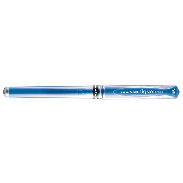 Uni-Ball Signo 10.1.0182 Tintenroller Anklippbarer versenkbarer Stift Blau