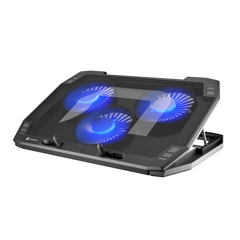 NATEC Oriole Llaptop-Kühlpad 43,9 cm (17.3") 1280 RPM Schwarz