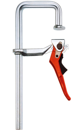 BESSEY GU25-12-6H Schraubzwinge U-Klemme 25 cm Schwarz, Orange, Edelstahl