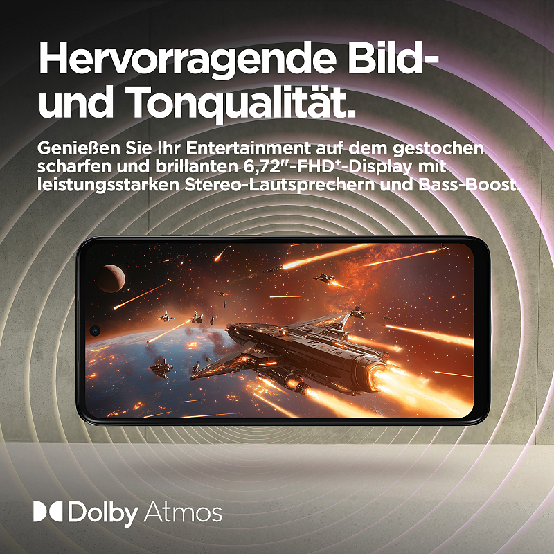 Motorola moto g15 17,1 cm (6.72") Dual-SIM Android 15 4G USB Typ-C 8 GB 128 GB 5200 mAh Navy