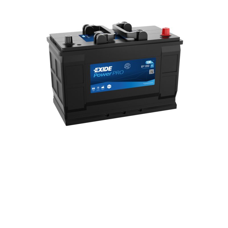 Exide PowerPRO EF1202 Fahrzeugbatterie EFB (Enhanced Flooded Battery) 120 Ah 12 V 870 A LKW